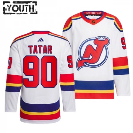 New Jersey Devils Tomas Tatar 90 Adidas 2022-23 Reverse Retro 2.0 Weiss Trikot Authentic - Kinder New Jersey Devils Tomas Tatar 90 Adidas 2022-23 Reverse Retro 2.0 Weiss Trikot Authentic - Kinder